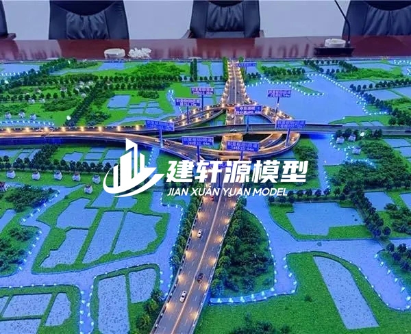 山西高速公路沙盘定制